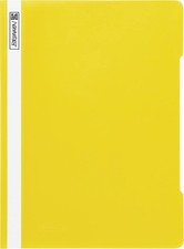 Schnellhefter gelb Plastik A4