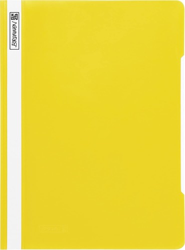 Schnellhefter gelb plastik - plastik, a4