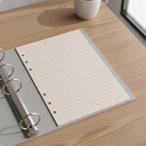 Blatt nachfüllpapier für - 80,