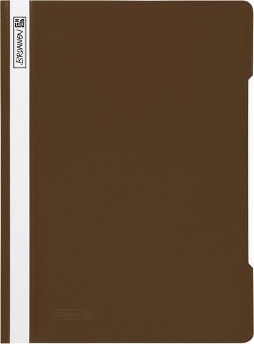 Schnellhefter braun plastik - a4,